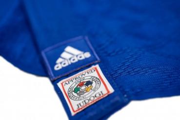 Adidas Judo Anzug Champion II IJF blau